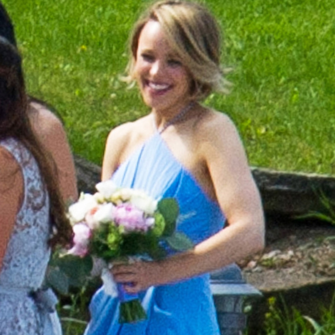 Rachel McAdams ist eine wunderschöne Brautjungfer für ihre Schwester